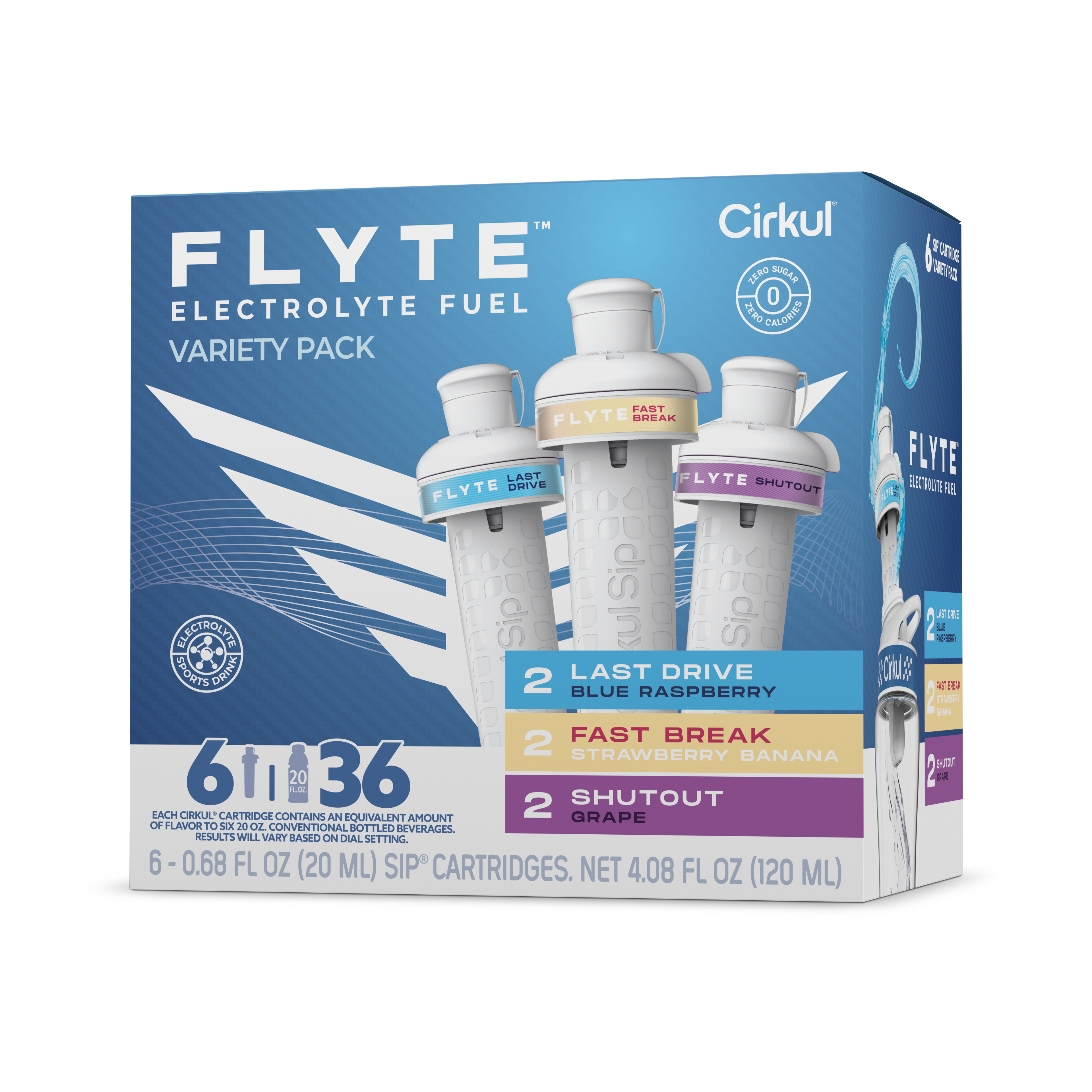 Flyte® 6-Pack Variety Pack - Premium Choice
