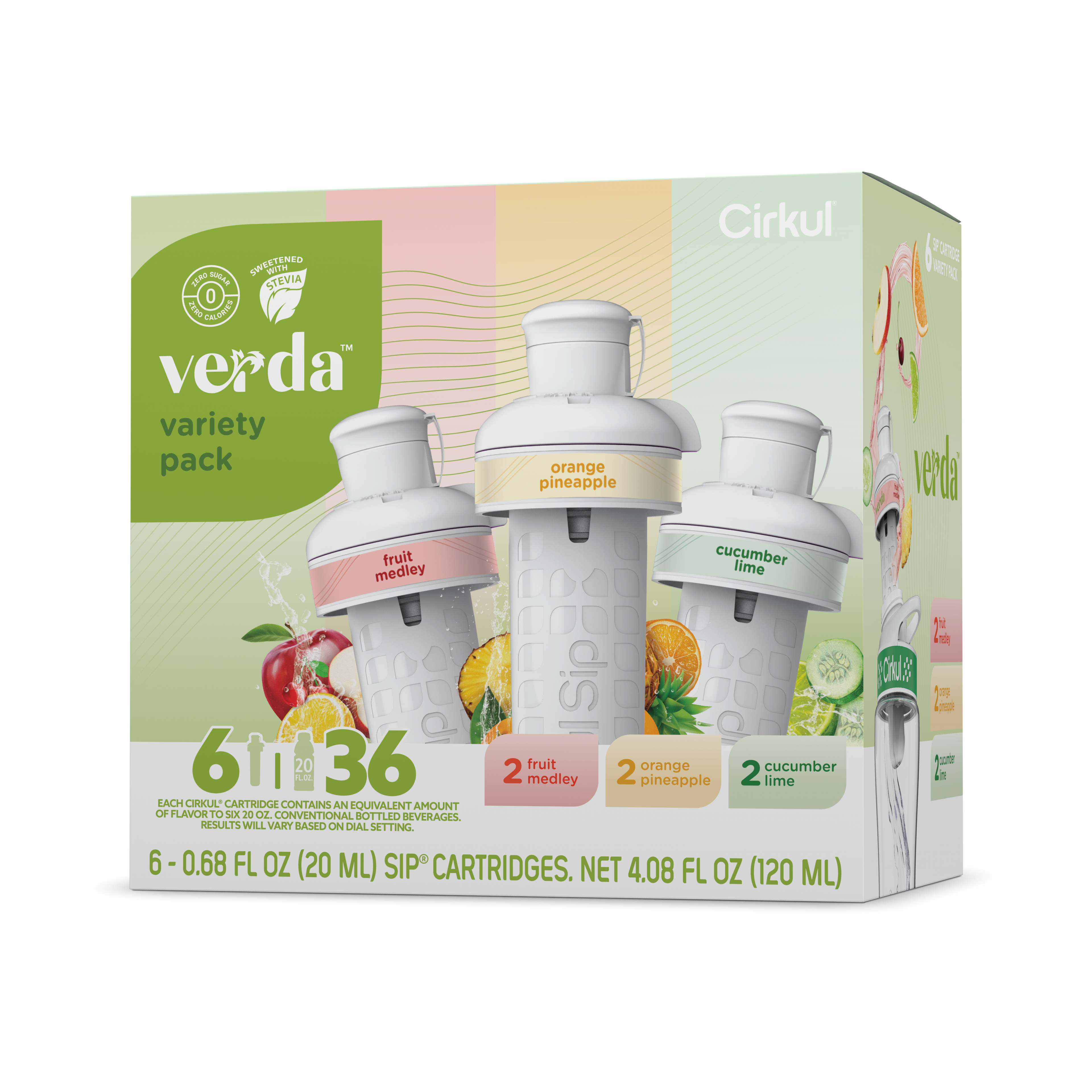 Verda® 6-Pack Variety Pack - Active Ready