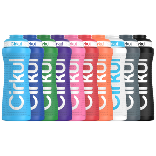 22oz. Grip Stainless Steel Bottle & Sport Lid - Travel Edit