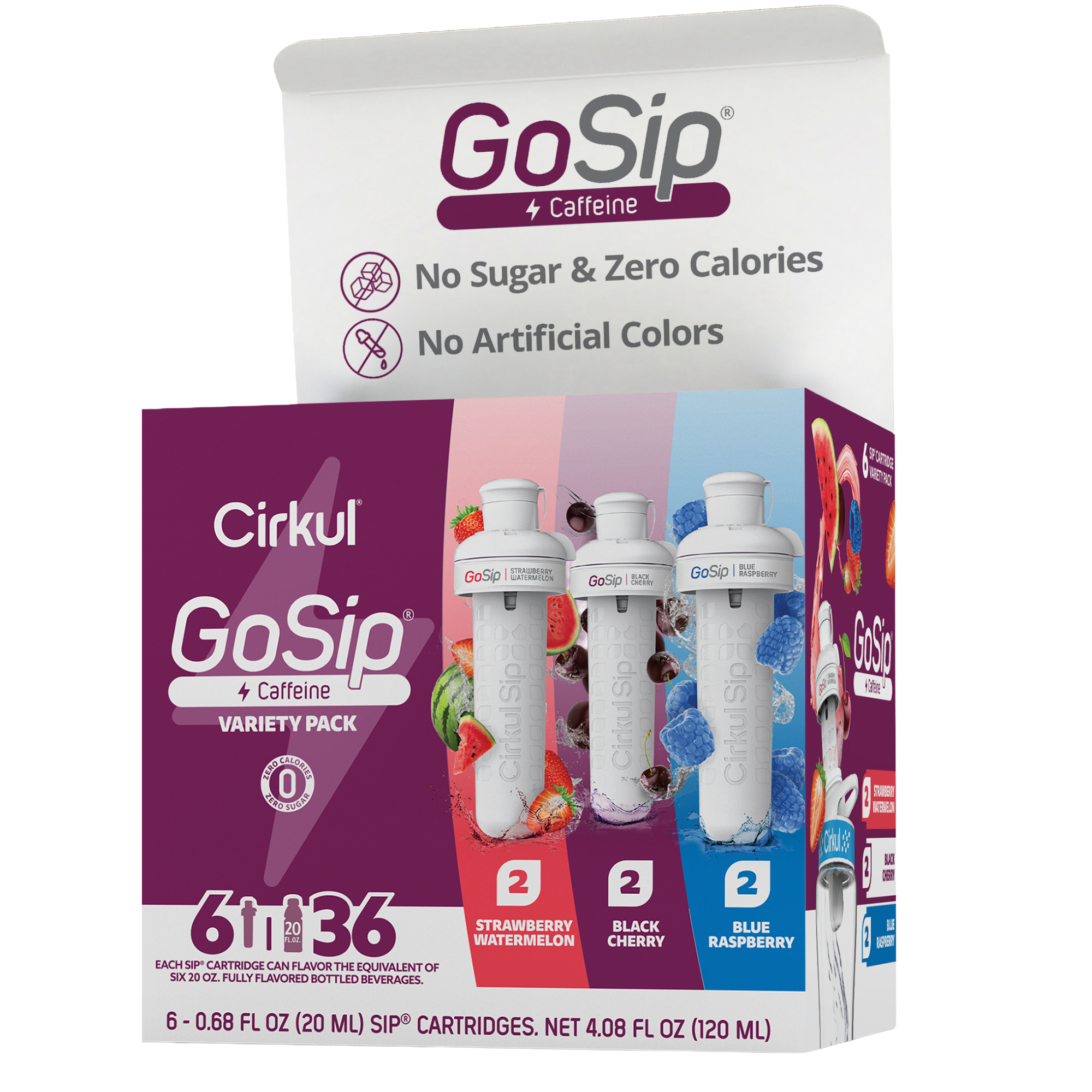 GoSip® 6-Pack Variety Pack - Fresh Style