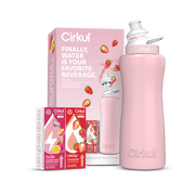 32oz. Blush Pink Stainless Steel Bottle Starter Kit - Ready Routine