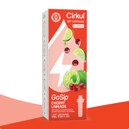 GoSip Cherry Limeade - Weekend Pair